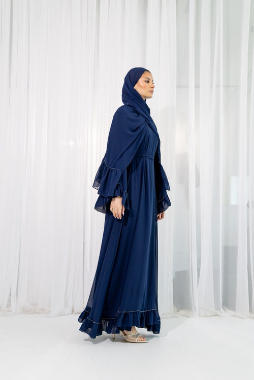 Blue Amara Abaya